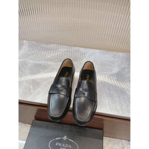 Prada leather shoes 041,PRADA SNEAKERS,Luxury Shoes
