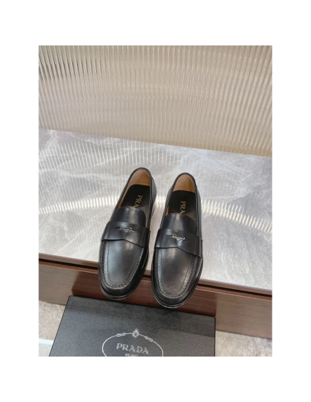 Prada leather shoes 041,PRADA SNEAKERS,Luxury Shoes