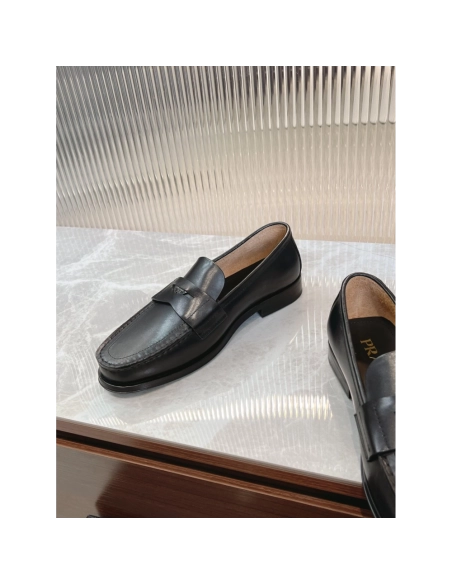 Prada leather shoes 041,PRADA SNEAKERS,Luxury Shoes