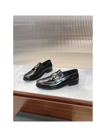 Prada leather shoes 042,PRADA SNEAKERS,Luxury Shoes