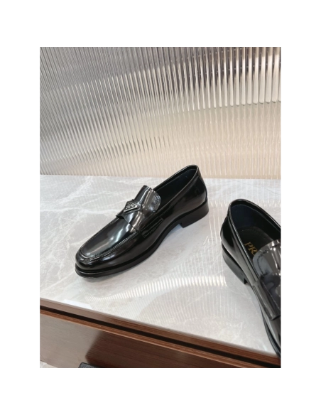 Prada leather shoes 042,PRADA SNEAKERS,Luxury Shoes