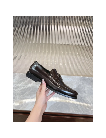 Prada leather shoes 043,PRADA SNEAKERS,Luxury Shoes