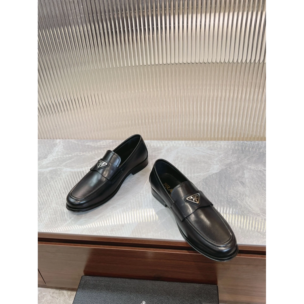 Prada leather shoes 044,PRADA SNEAKERS,Luxury Shoes