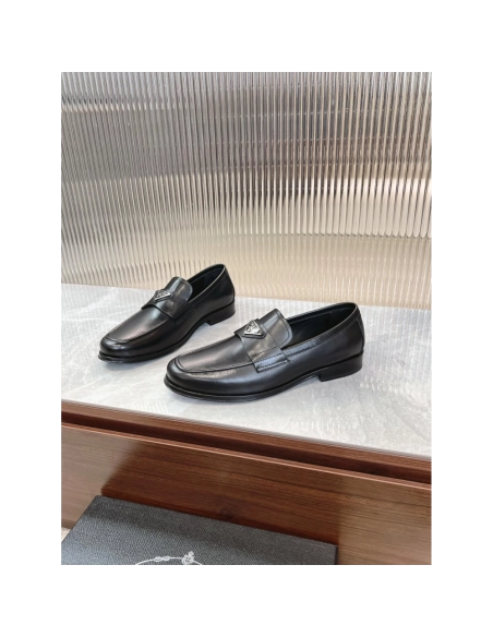 Prada leather shoes 044,PRADA SNEAKERS,Luxury Shoes