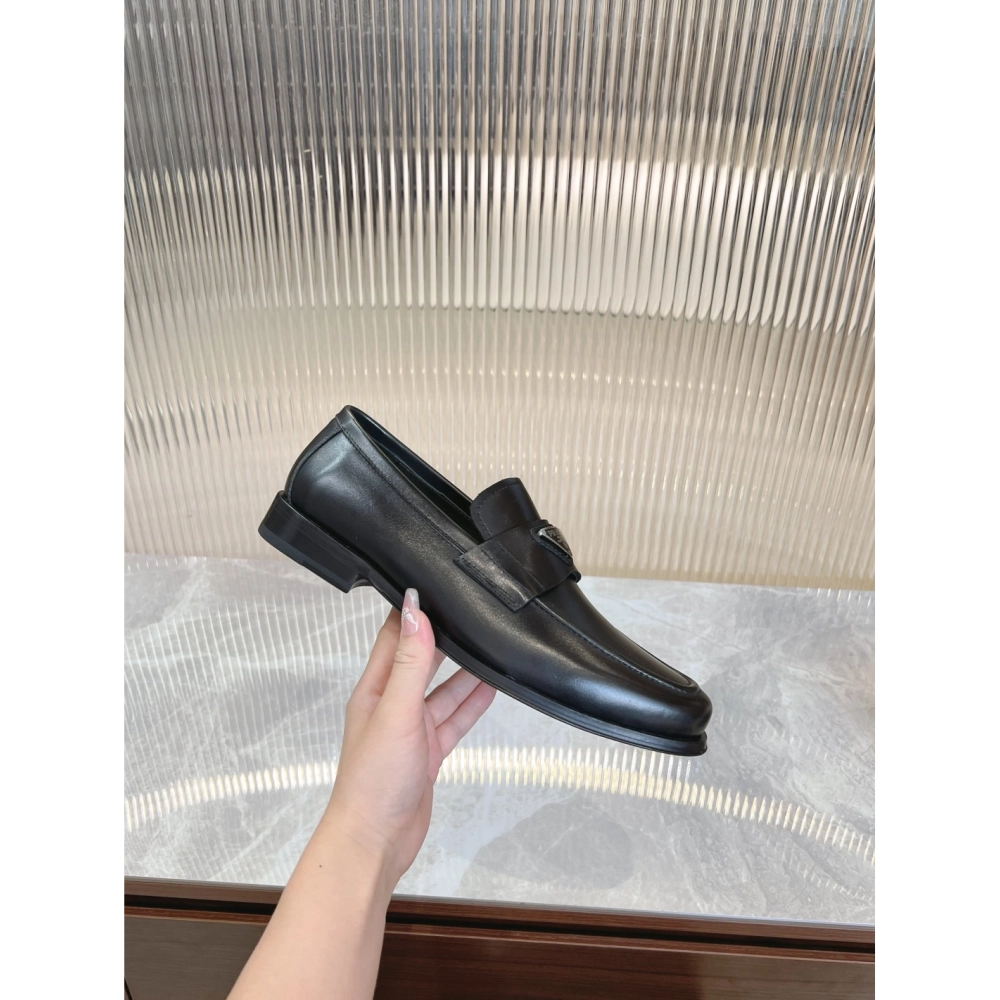 Prada leather shoes 044,PRADA SNEAKERS,Luxury Shoes