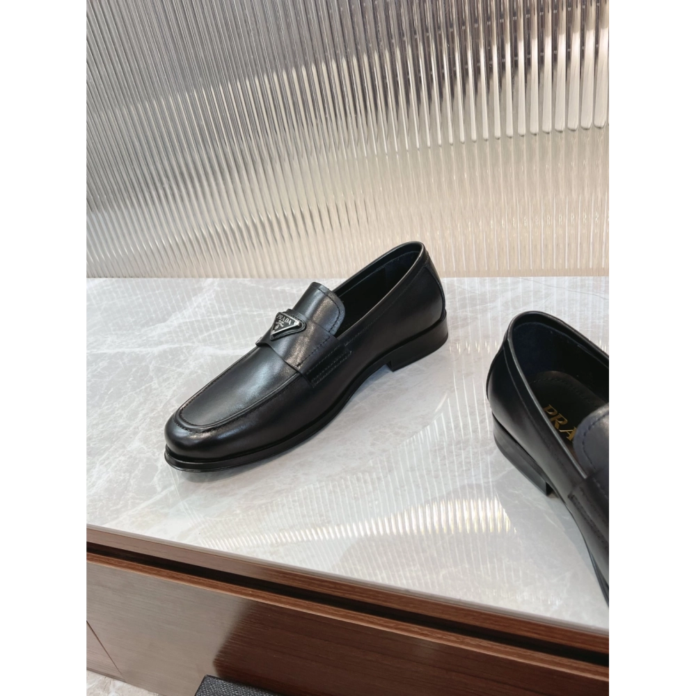 Prada leather shoes 044,PRADA SNEAKERS,Luxury Shoes