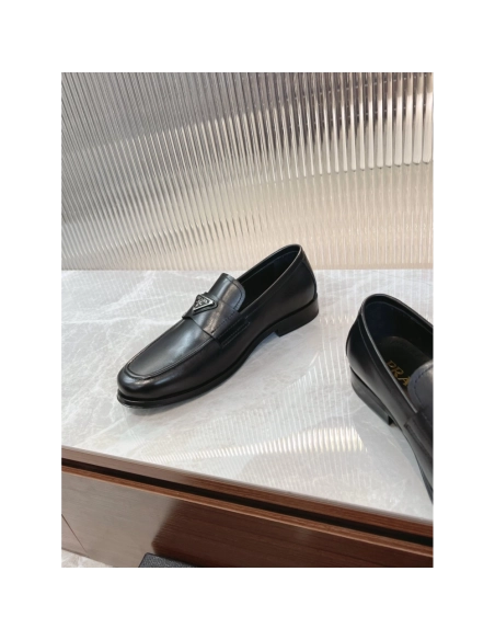 Prada leather shoes 044,PRADA SNEAKERS,Luxury Shoes