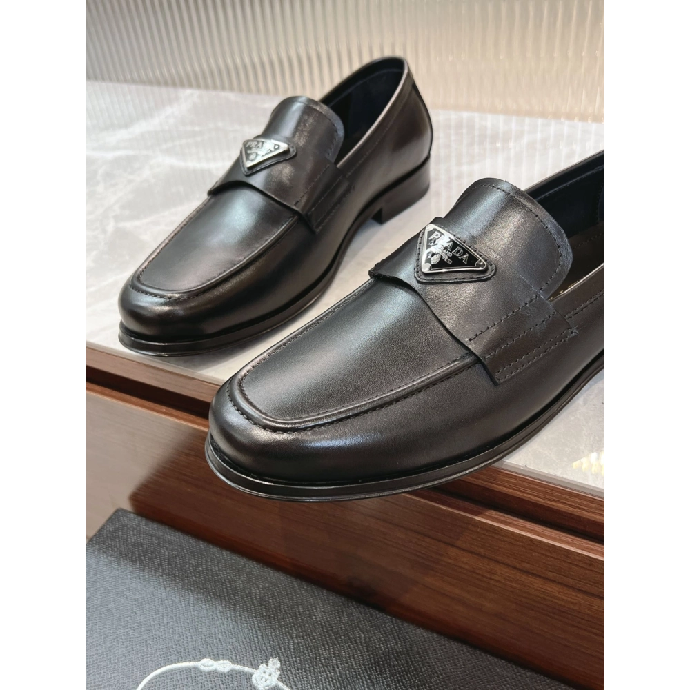 Prada leather shoes 044,PRADA SNEAKERS,Luxury Shoes