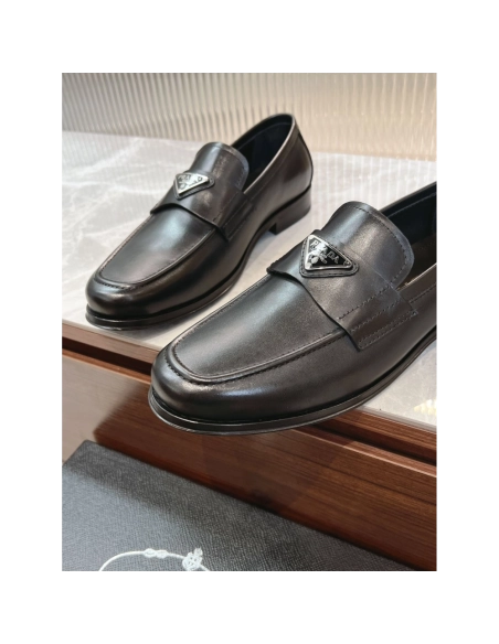 Prada leather shoes 044,PRADA SNEAKERS,Luxury Shoes