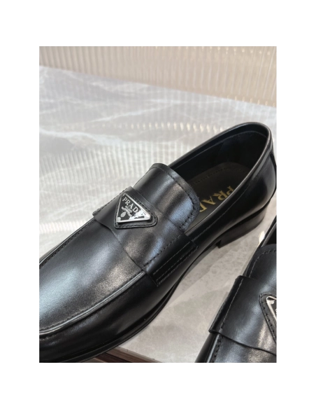 Prada leather shoes 044,PRADA SNEAKERS,Luxury Shoes