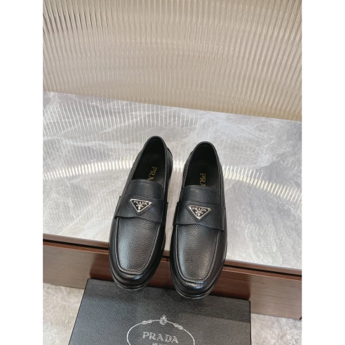 Prada leather shoes 045,PRADA SNEAKERS,Luxury Shoes