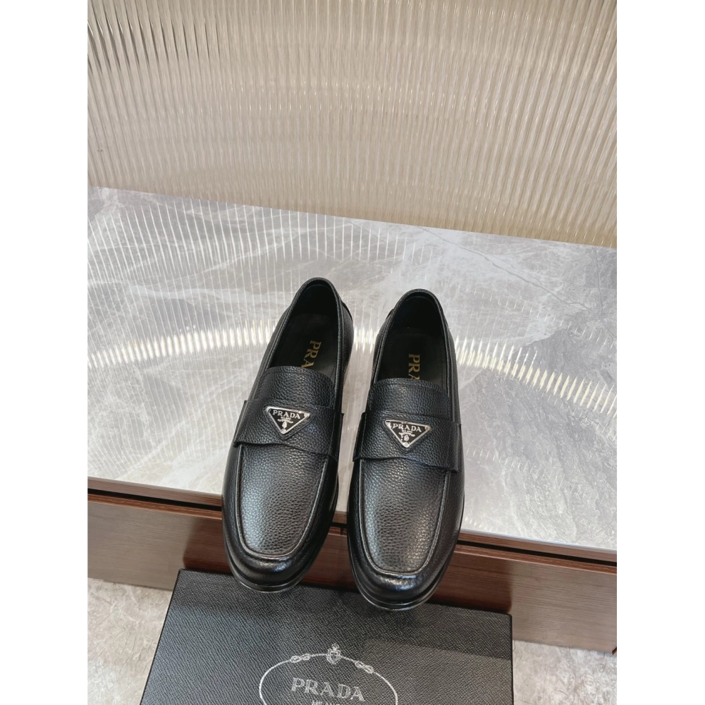 Prada leather shoes 045,PRADA SNEAKERS,Luxury Shoes