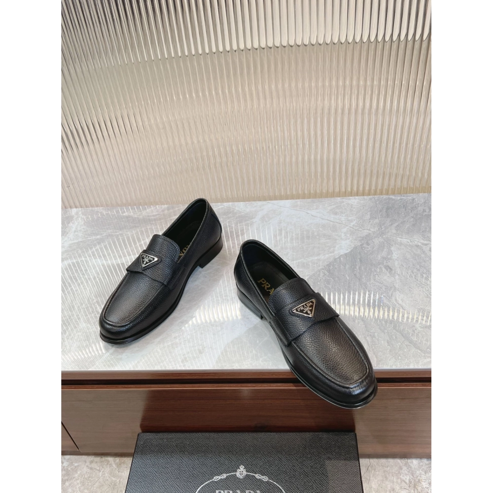 Prada leather shoes 045,PRADA SNEAKERS,Luxury Shoes