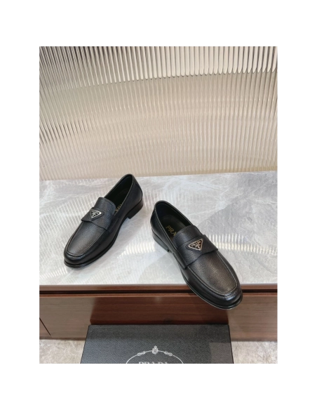 Prada leather shoes 045,PRADA SNEAKERS,Luxury Shoes