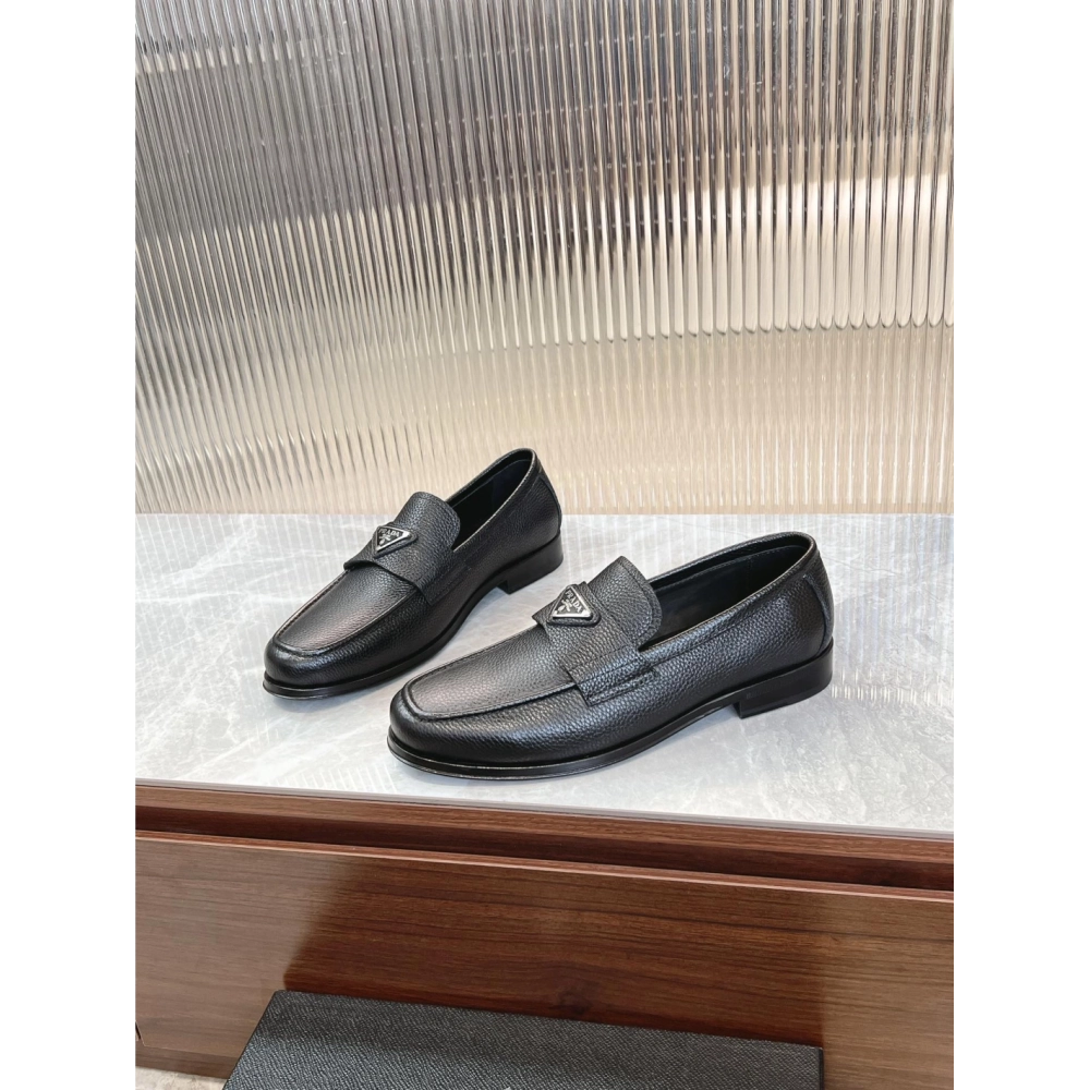 Prada leather shoes 045,PRADA SNEAKERS,Luxury Shoes