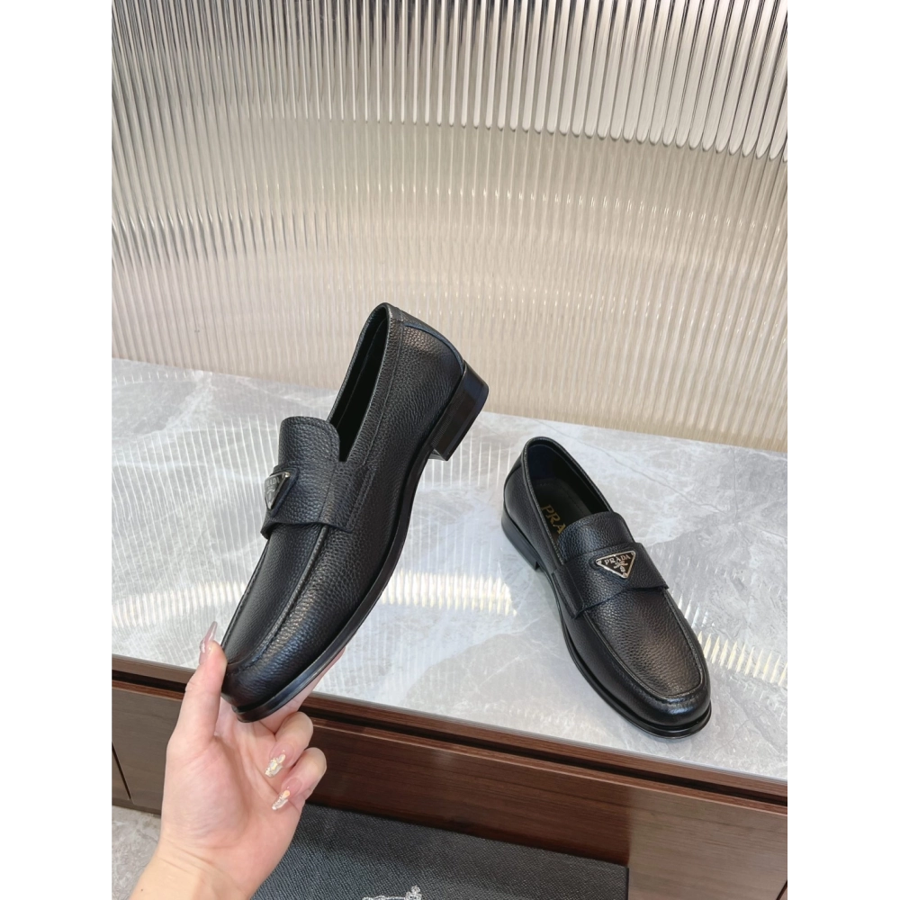 Prada leather shoes 045,PRADA SNEAKERS,Luxury Shoes