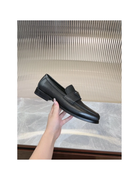 Prada leather shoes 045,PRADA SNEAKERS,Luxury Shoes
