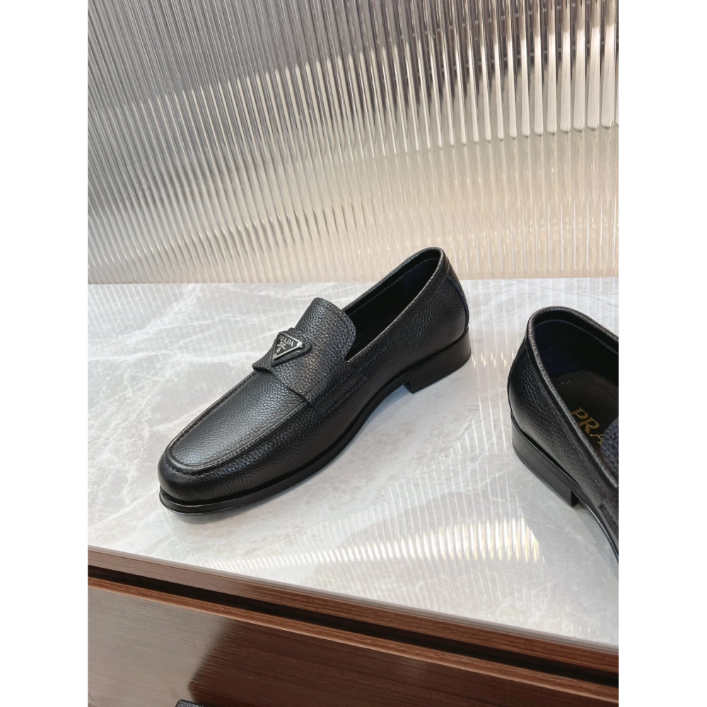 Prada leather shoes 045,PRADA SNEAKERS,Luxury Shoes