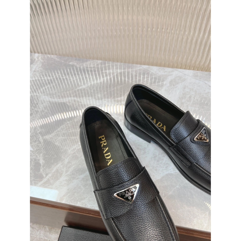 Prada leather shoes 045,PRADA SNEAKERS,Luxury Shoes