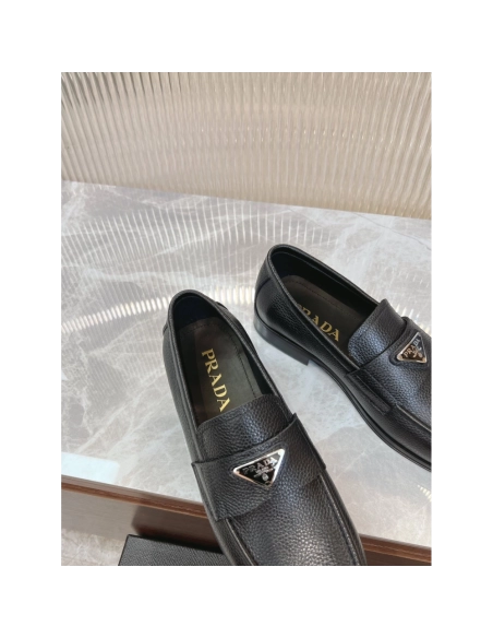 Prada leather shoes 045,PRADA SNEAKERS,Luxury Shoes