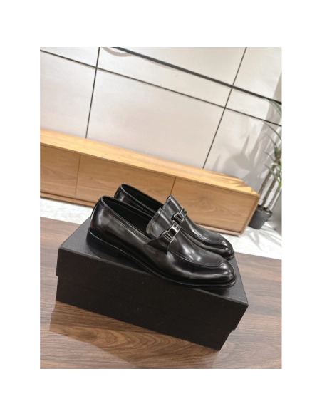 Prada leather shoes 046,PRADA SNEAKERS,Luxury Shoes