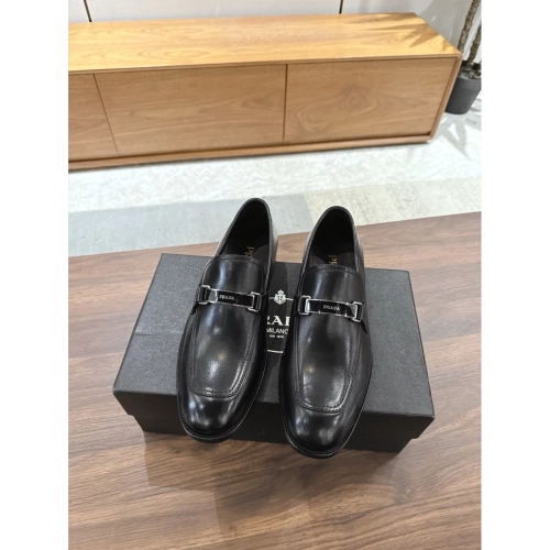 Prada leather shoes 048,PRADA SNEAKERS,Luxury Shoes