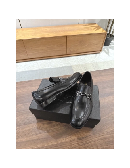 Prada leather shoes 048,PRADA SNEAKERS,Luxury Shoes