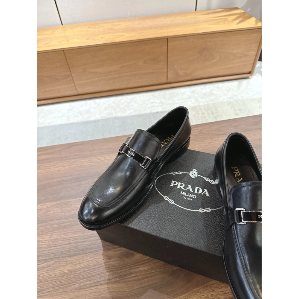 Prada leather shoes 048,PRADA SNEAKERS,Luxury Shoes