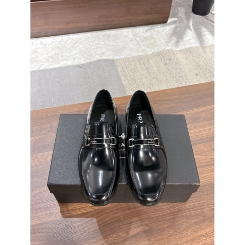 Prada leather shoes 049,PRADA SNEAKERS,Luxury Shoes