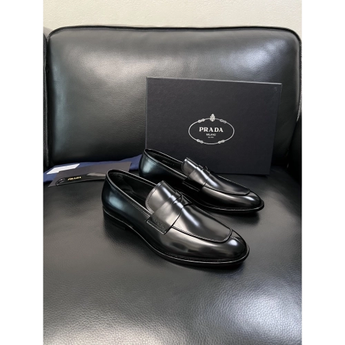Prada leather shoes 054,PRADA SNEAKERS,Luxury Shoes