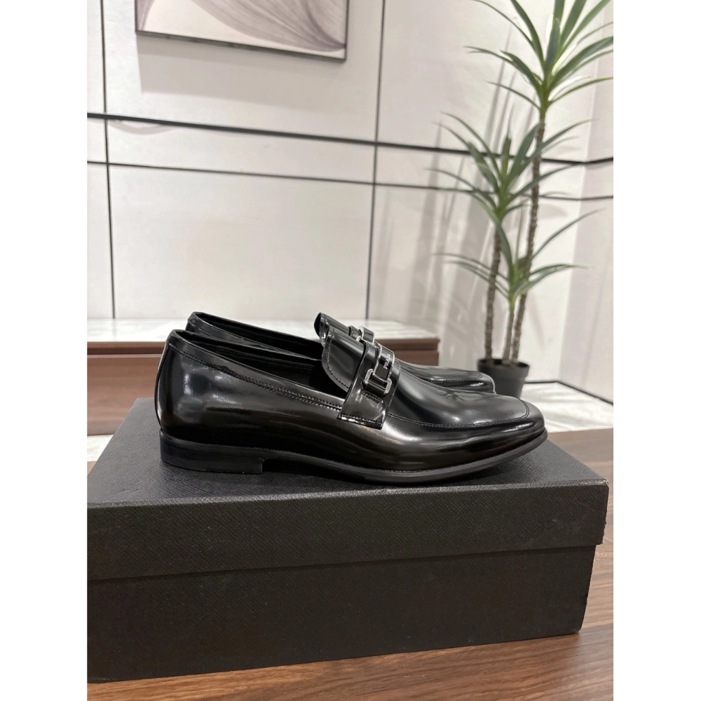 Prada leather shoes 049,PRADA SNEAKERS,Luxury Shoes
