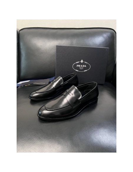 Prada leather shoes 054,PRADA SNEAKERS,Luxury Shoes