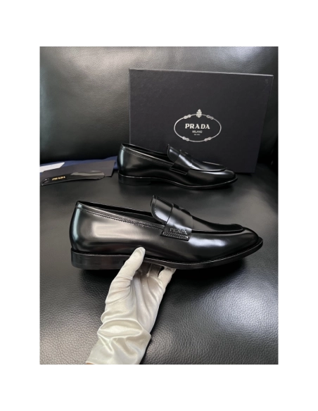 Prada leather shoes 054,PRADA SNEAKERS,Luxury Shoes