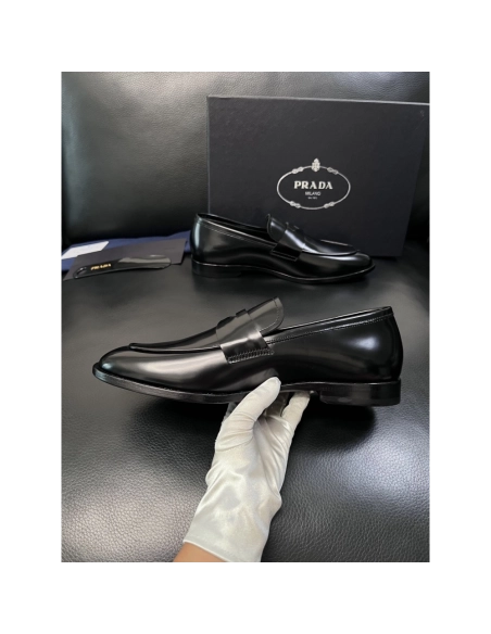 Prada leather shoes 054,PRADA SNEAKERS,Luxury Shoes