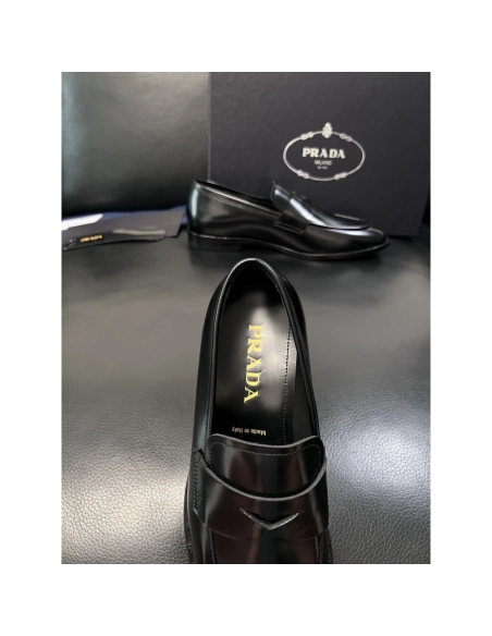Prada leather shoes 054,PRADA SNEAKERS,Luxury Shoes