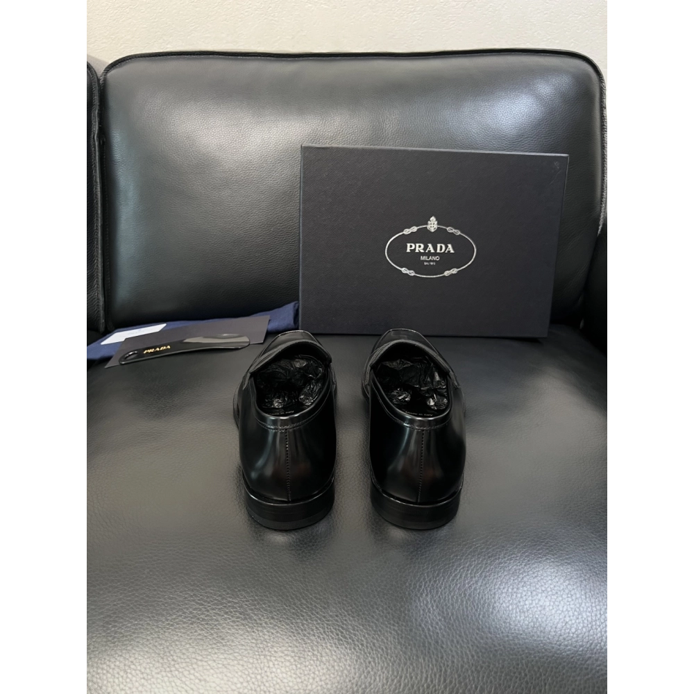 Prada leather shoes 054,PRADA SNEAKERS,Luxury Shoes