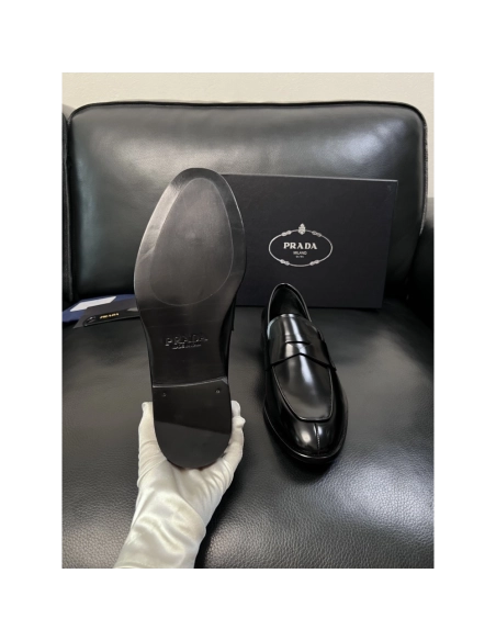Prada leather shoes 054,PRADA SNEAKERS,Luxury Shoes