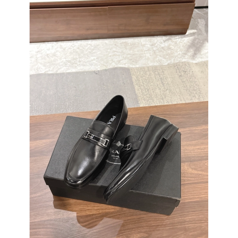 Prada leather shoes 050,PRADA SNEAKERS,Luxury Shoes