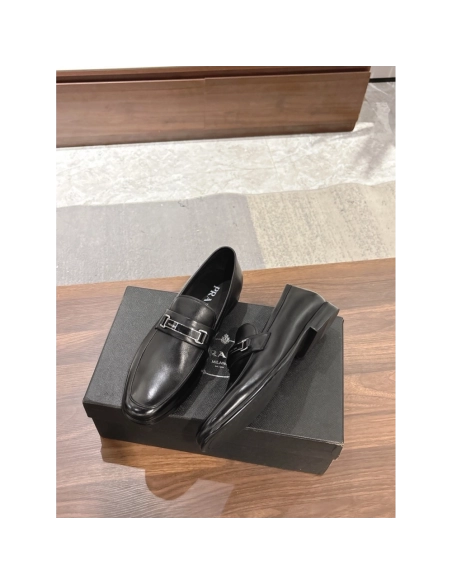 Prada leather shoes 050,PRADA SNEAKERS,Luxury Shoes