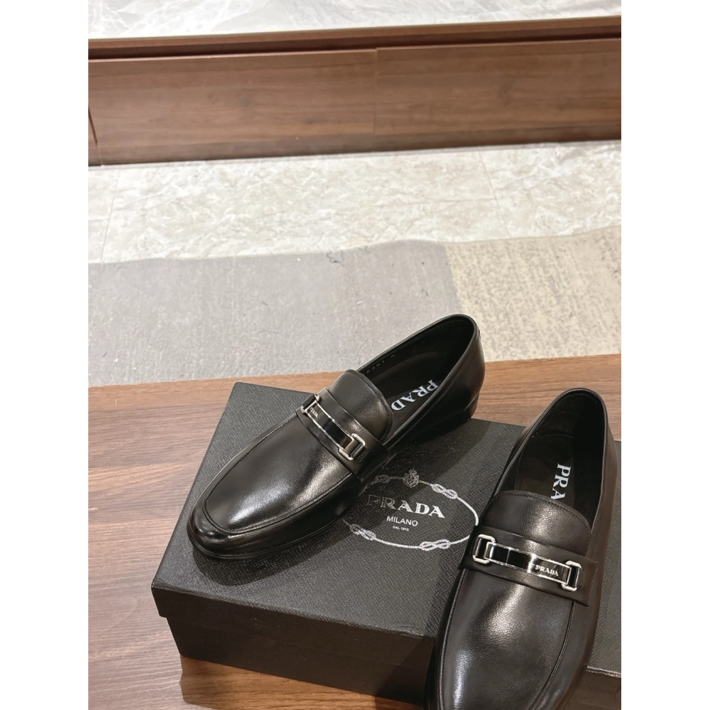 Prada leather shoes 050,PRADA SNEAKERS,Luxury Shoes