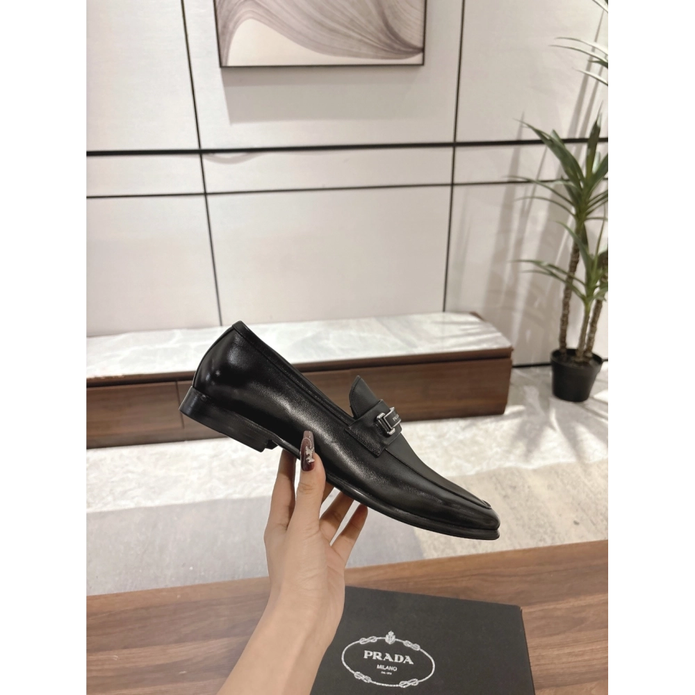 Prada leather shoes 050,PRADA SNEAKERS,Luxury Shoes