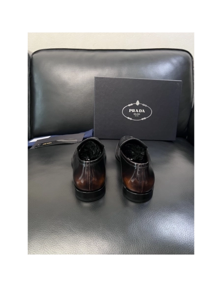 Prada leather shoes 055,PRADA SNEAKERS,Luxury Shoes