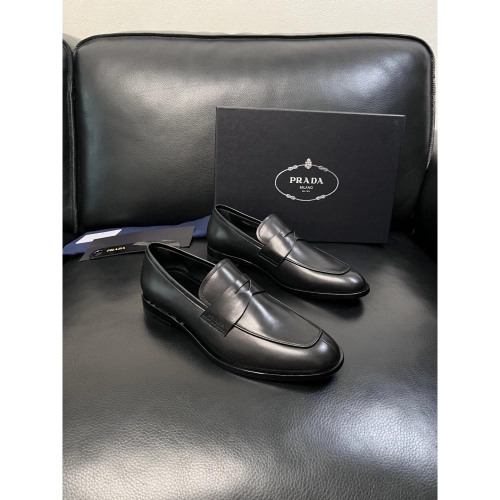 Prada leather shoes 056,PRADA SNEAKERS,Luxury Shoes