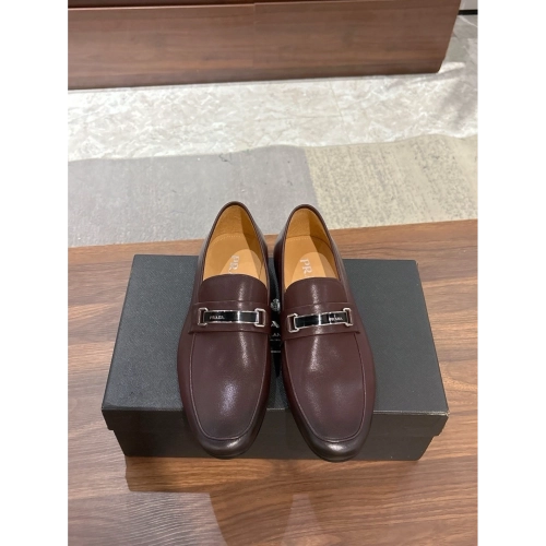 Prada leather shoes 051,PRADA SNEAKERS,Luxury Shoes