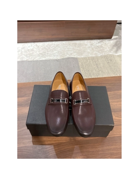 Prada leather shoes 051,PRADA SNEAKERS,Luxury Shoes