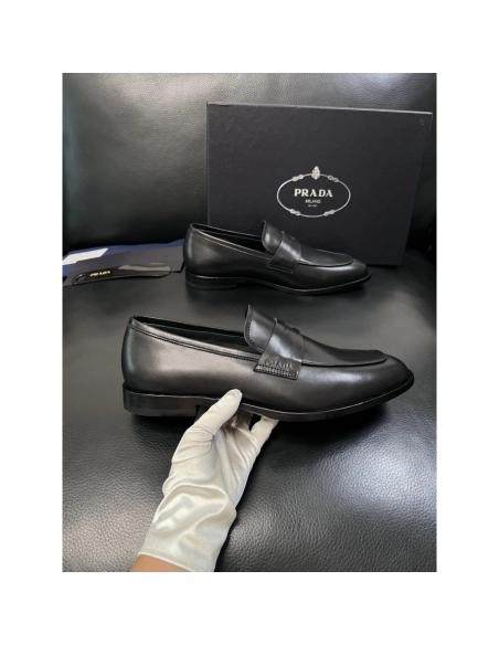 Prada leather shoes 056,PRADA SNEAKERS,Luxury Shoes