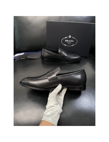 Prada leather shoes 056,PRADA SNEAKERS,Luxury Shoes