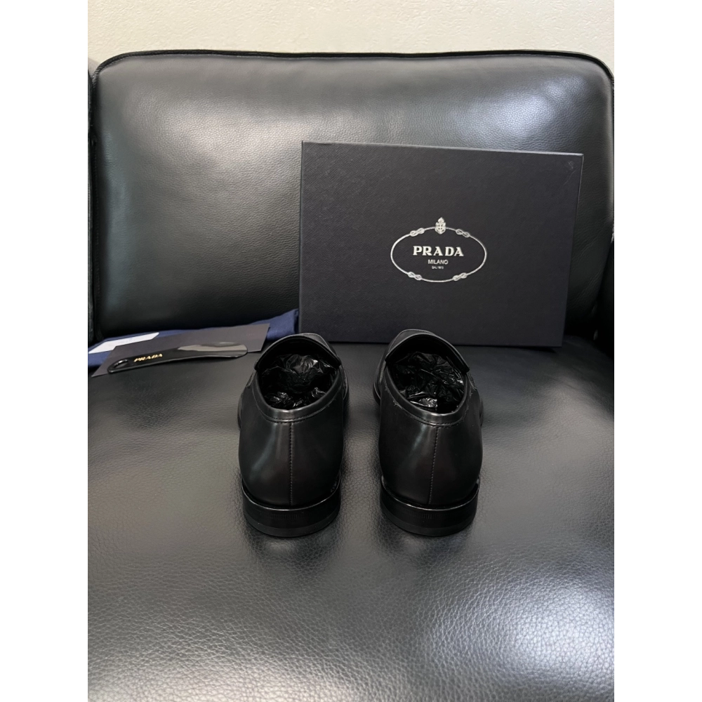 Prada leather shoes 056,PRADA SNEAKERS,Luxury Shoes