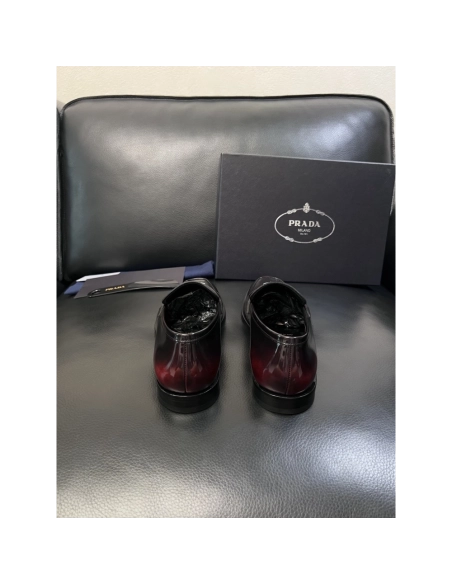 Prada leather shoes 057,PRADA SNEAKERS,Luxury Shoes
