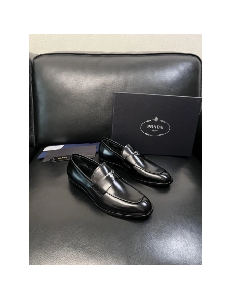 Prada leather shoes 058,PRADA SNEAKERS,Luxury Shoes
